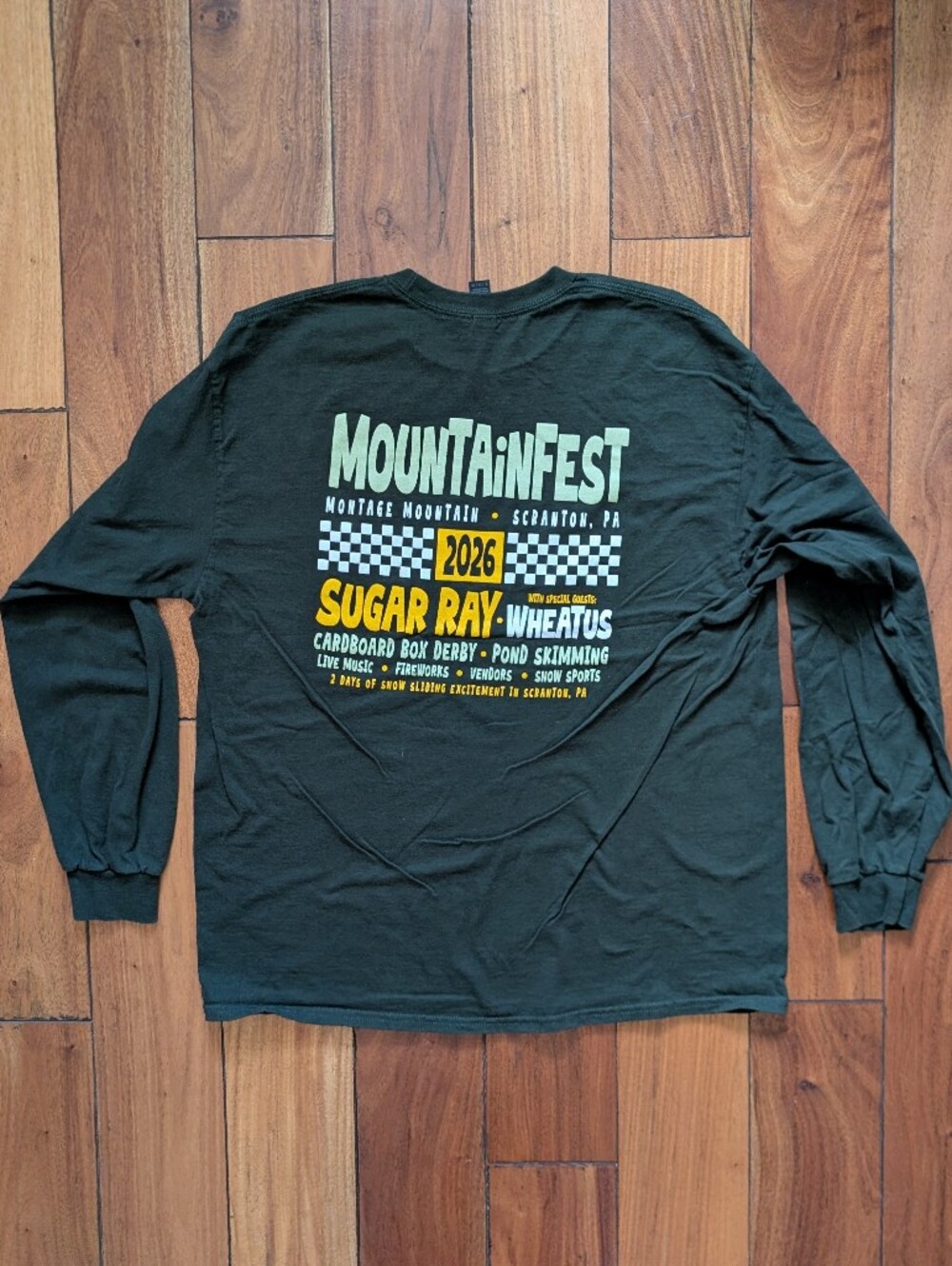 MountainFest Music Festival T-shirt (XL)